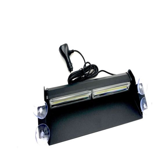 LED Dash Mount Emergency Strobe Light - Dash Strobe Light Flashing Light - White